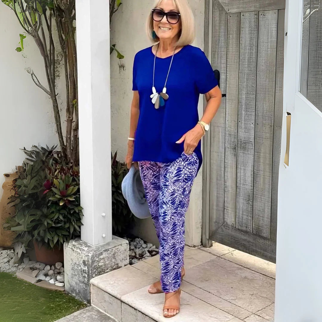constance | elegante tweedelige set met gestructureerde pasvorm