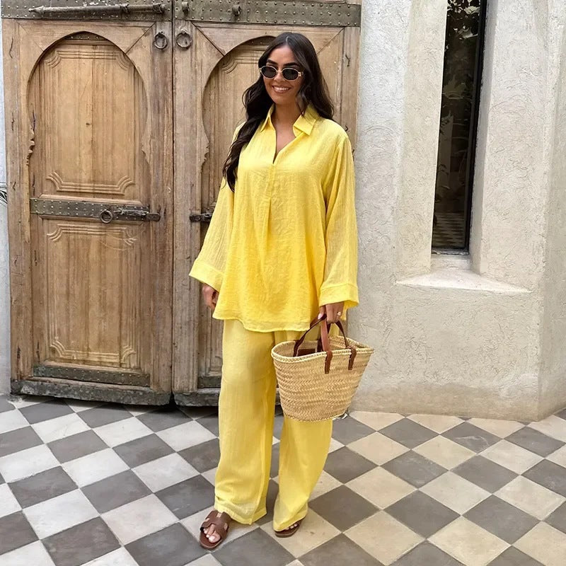 V-Neck Ladies Suit