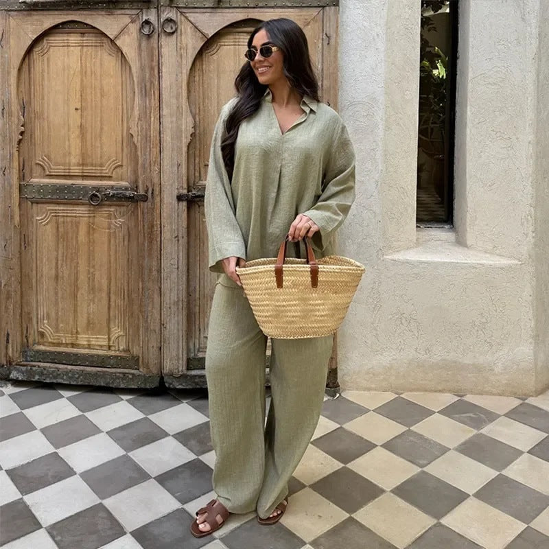 V-Neck Ladies Suit