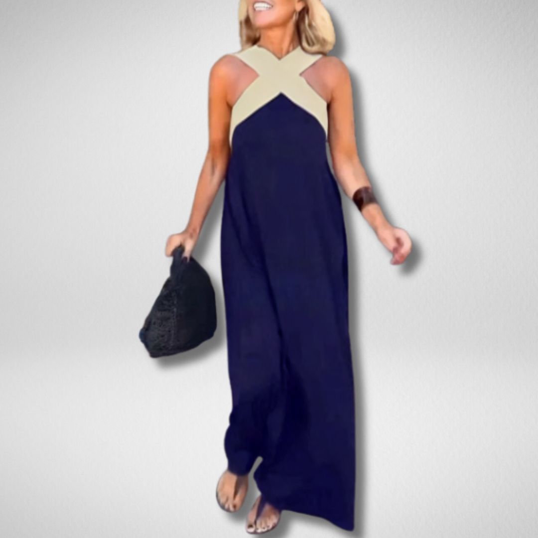 Nyra – Halter Maxi-jurk