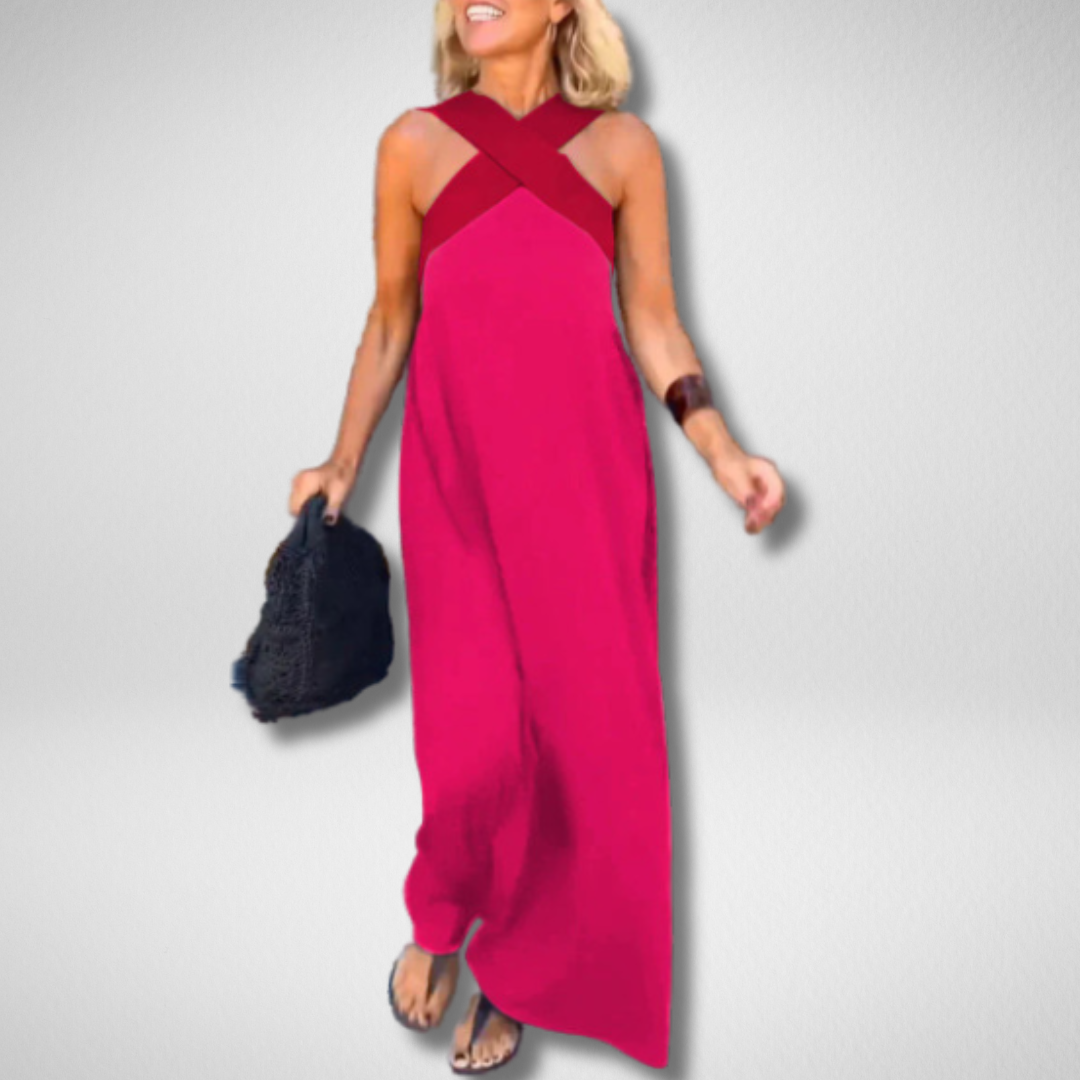 Nyra – Halter Maxi-jurk