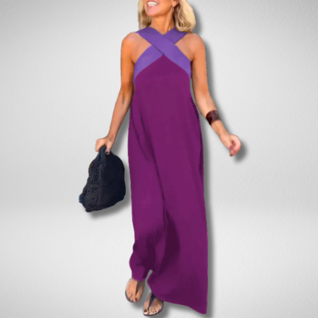 Nyra – Halter Maxi-jurk