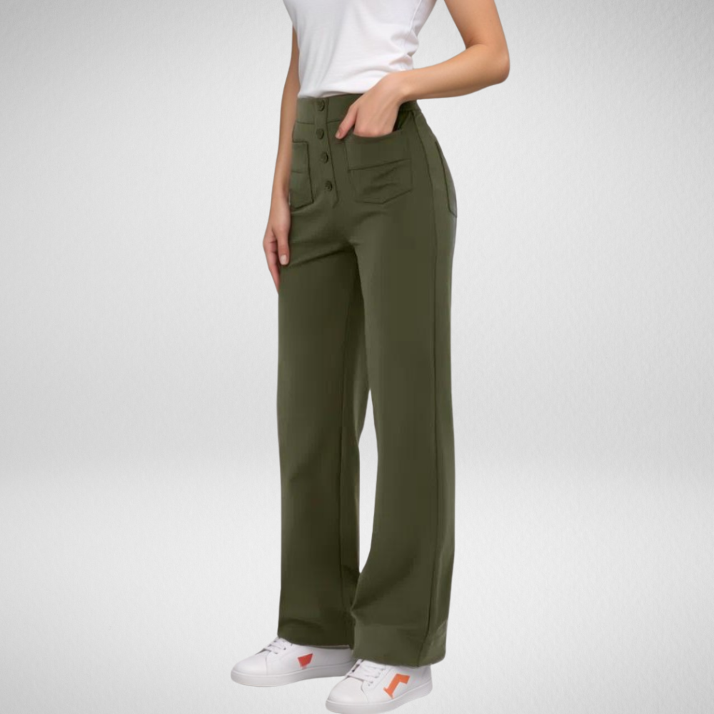 Elsa | Trendy Hoge Taille Sculpt Broek
