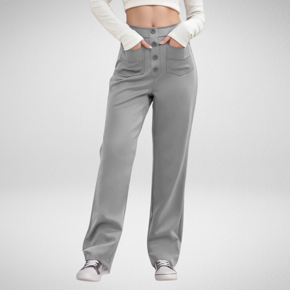 Elsa | Trendy Hoge Taille Sculpt Broek