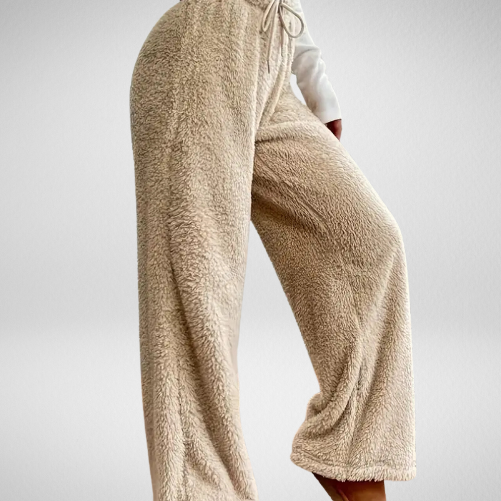Olivia Fuzzy Sherpa Broek