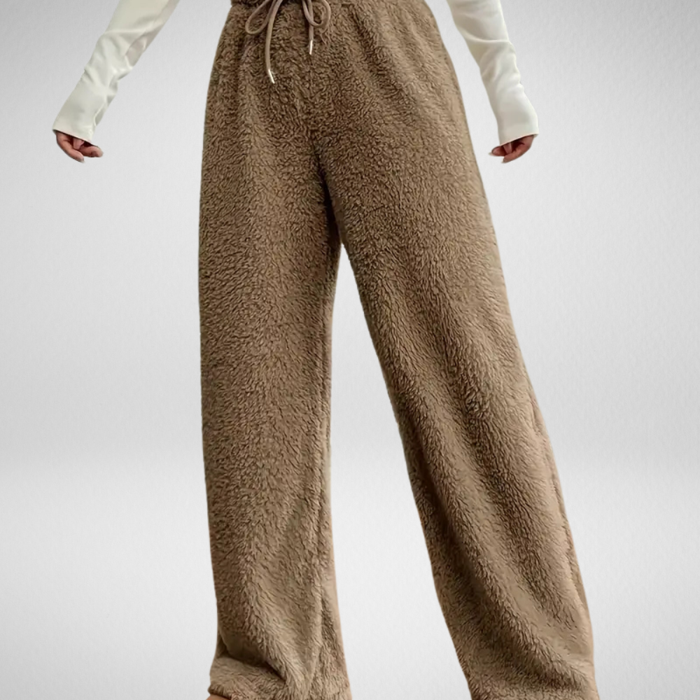 Olivia Fuzzy Sherpa Broek