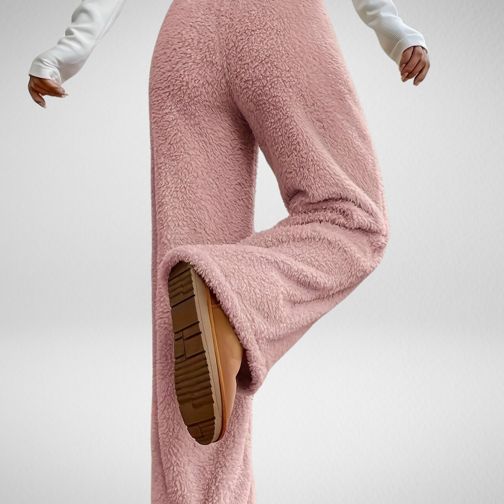Olivia Fuzzy Sherpa Broek