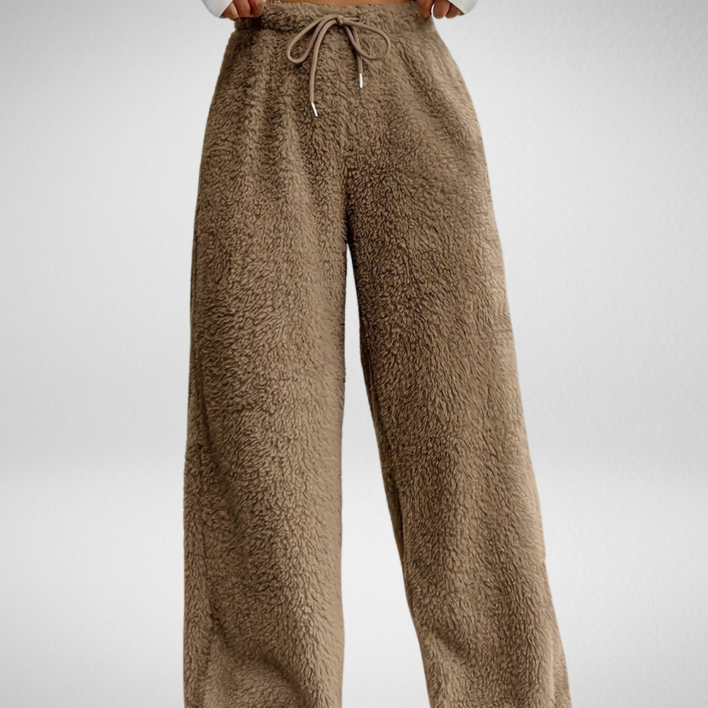 Olivia Fuzzy Sherpa Broek