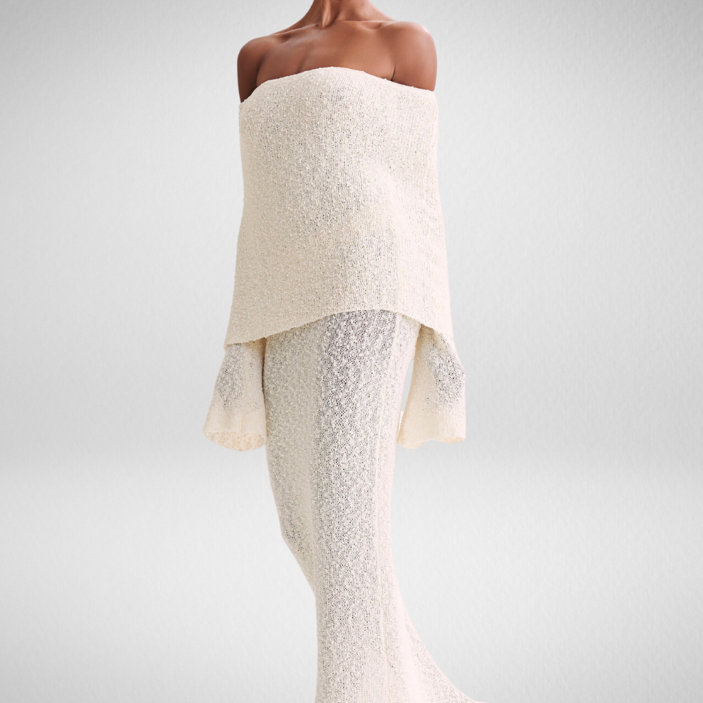 Marisol Off-Shoulder Jurk.