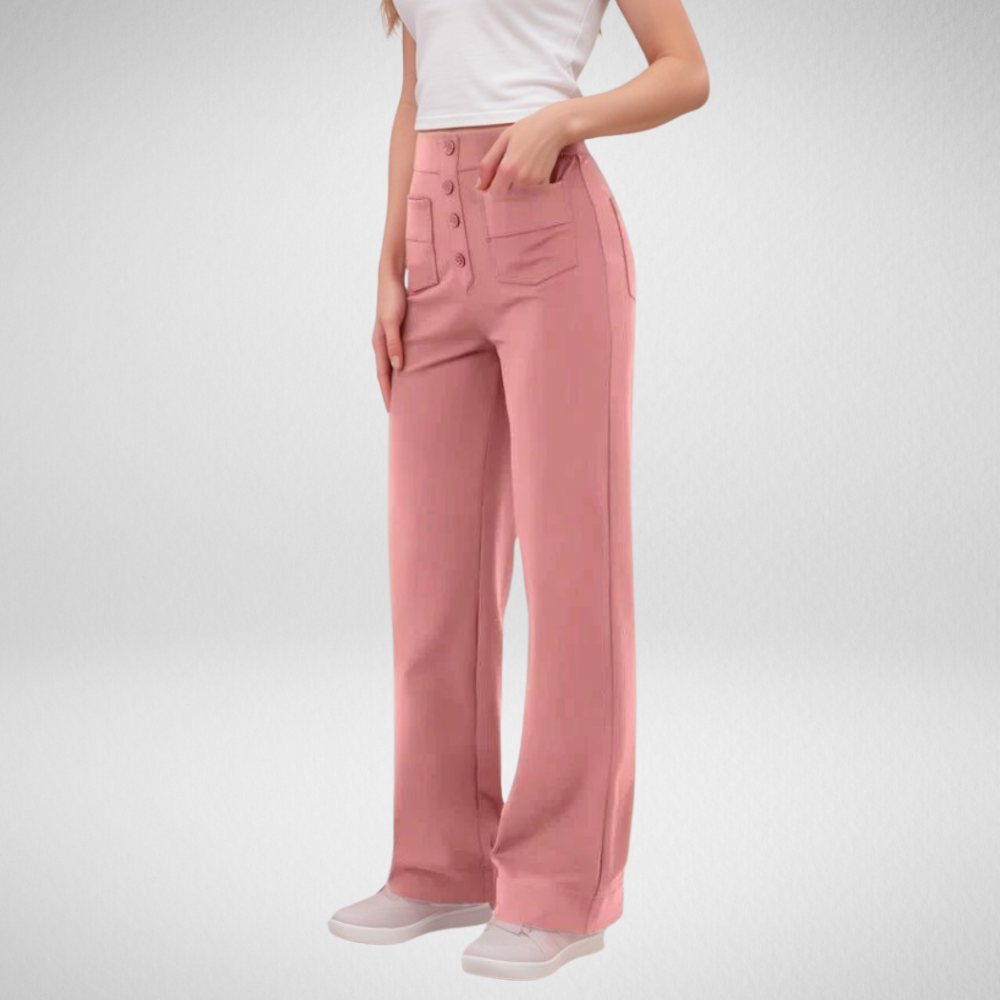 Elsa | Trendy Hoge Taille Sculpt Broek