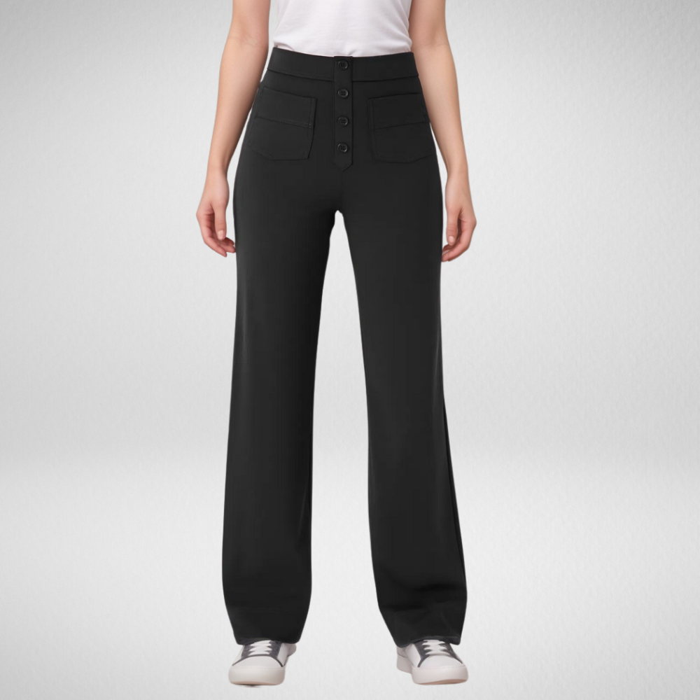 Elsa | Trendy Hoge Taille Sculpt Broek