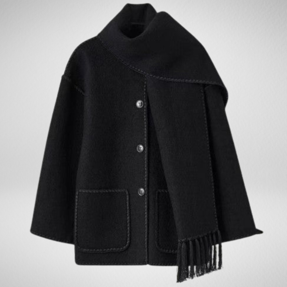Maeve Elegante Scarf Coat