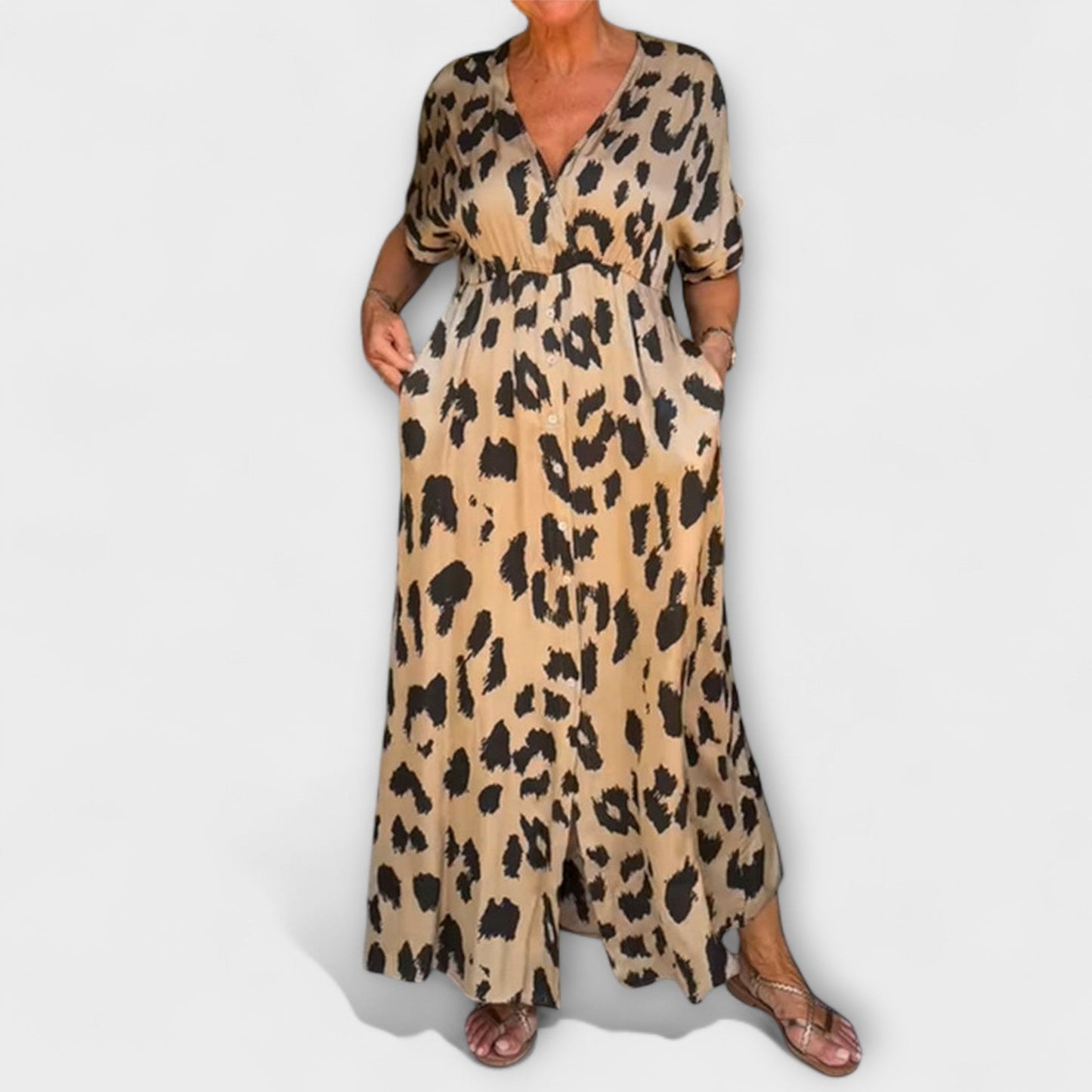 Sanne - Lichtgewicht casual zomerjurk voor zonnige dagen