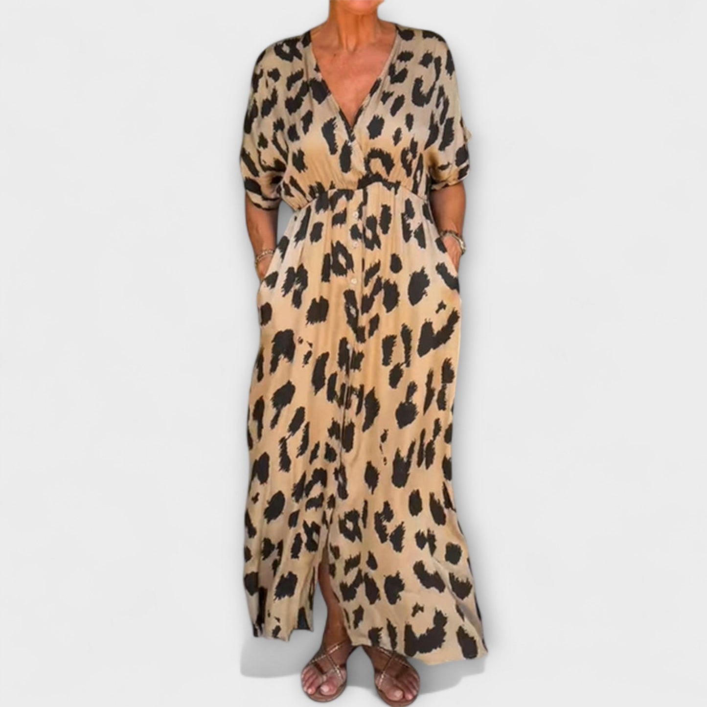 Sanne - Lichtgewicht casual zomerjurk voor zonnige dagen