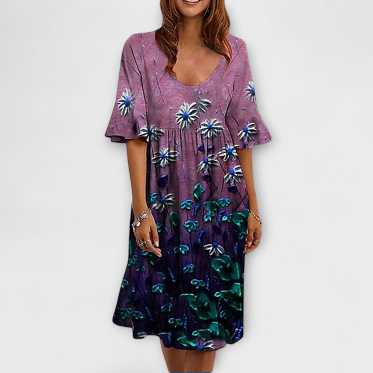 Ulla - Elegante Casual Zomerjurk