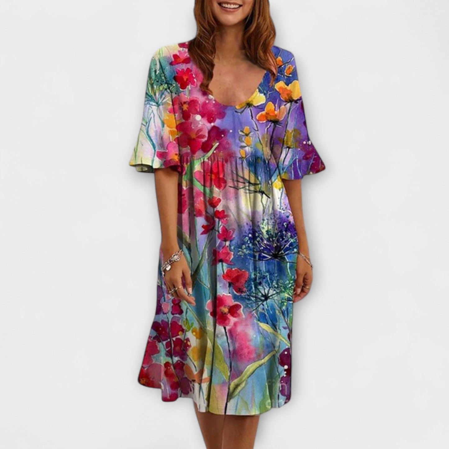 Ulla - Elegante Casual Zomerjurk