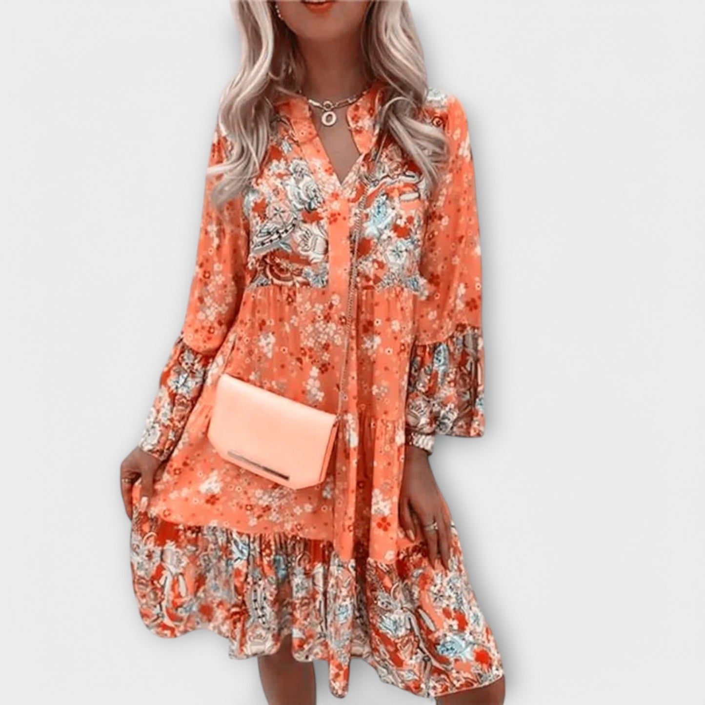 Valer - Zomer Boho A-Lijn Jurk