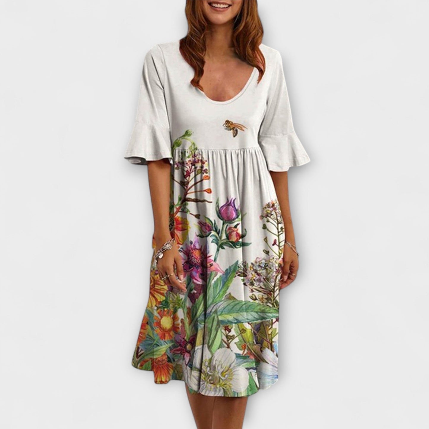 Ulla - Elegante Casual Zomerjurk