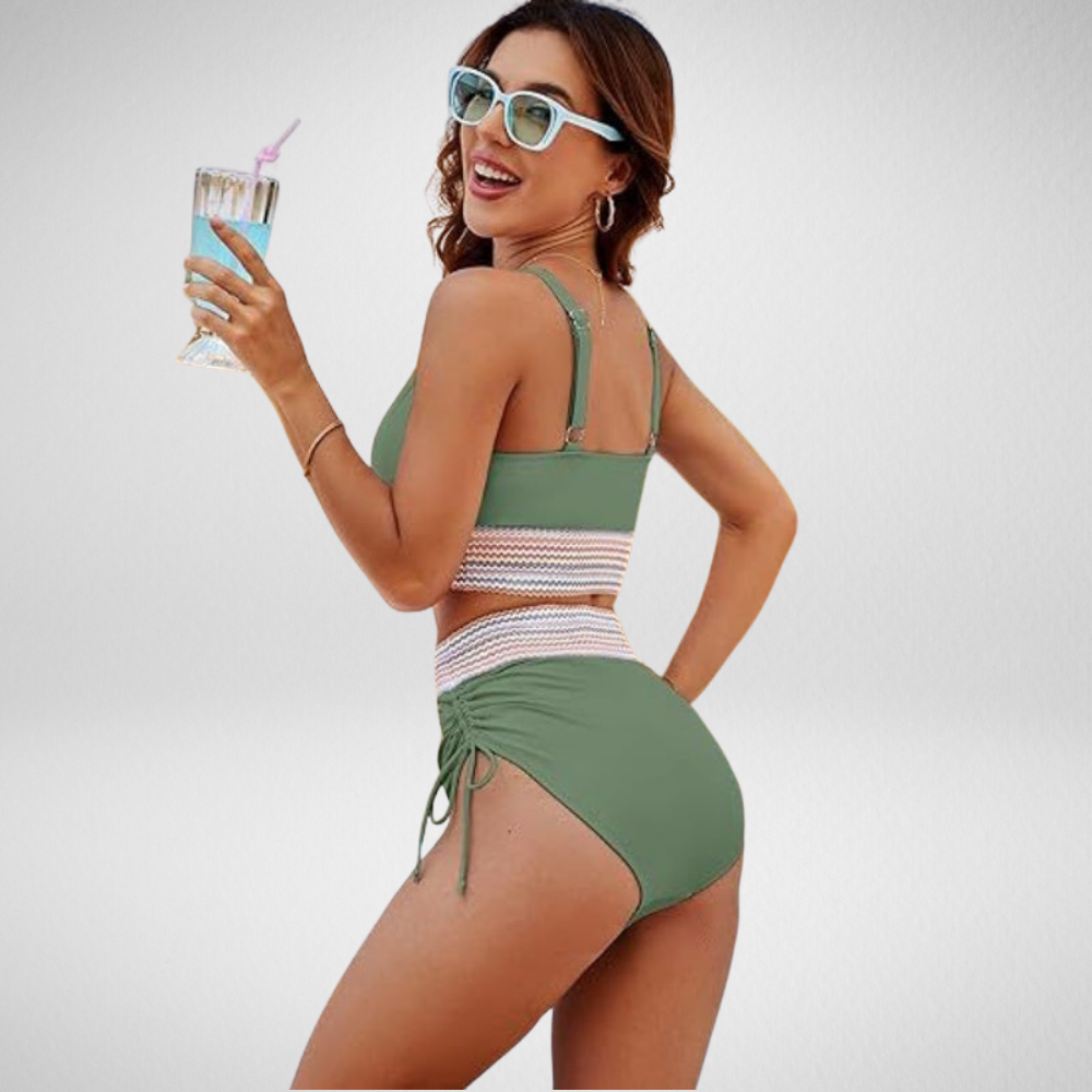 Fleurenlisa® | Hoge Taille Bikini Set