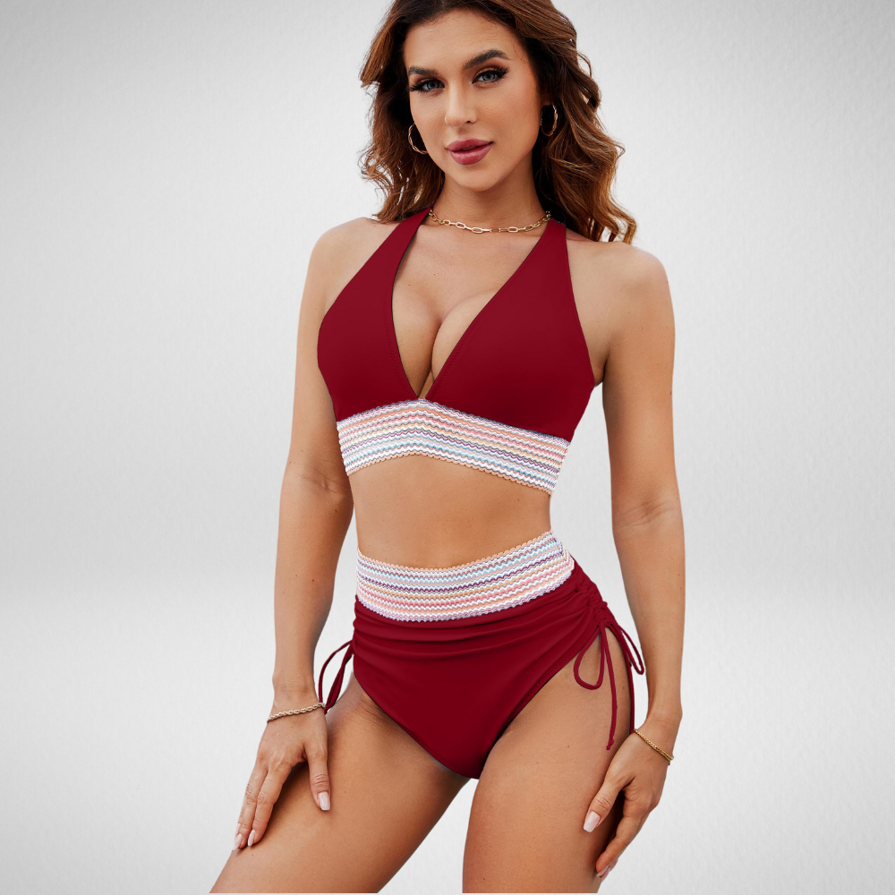 Fleurenlisa® | Hoge Taille Bikini Set