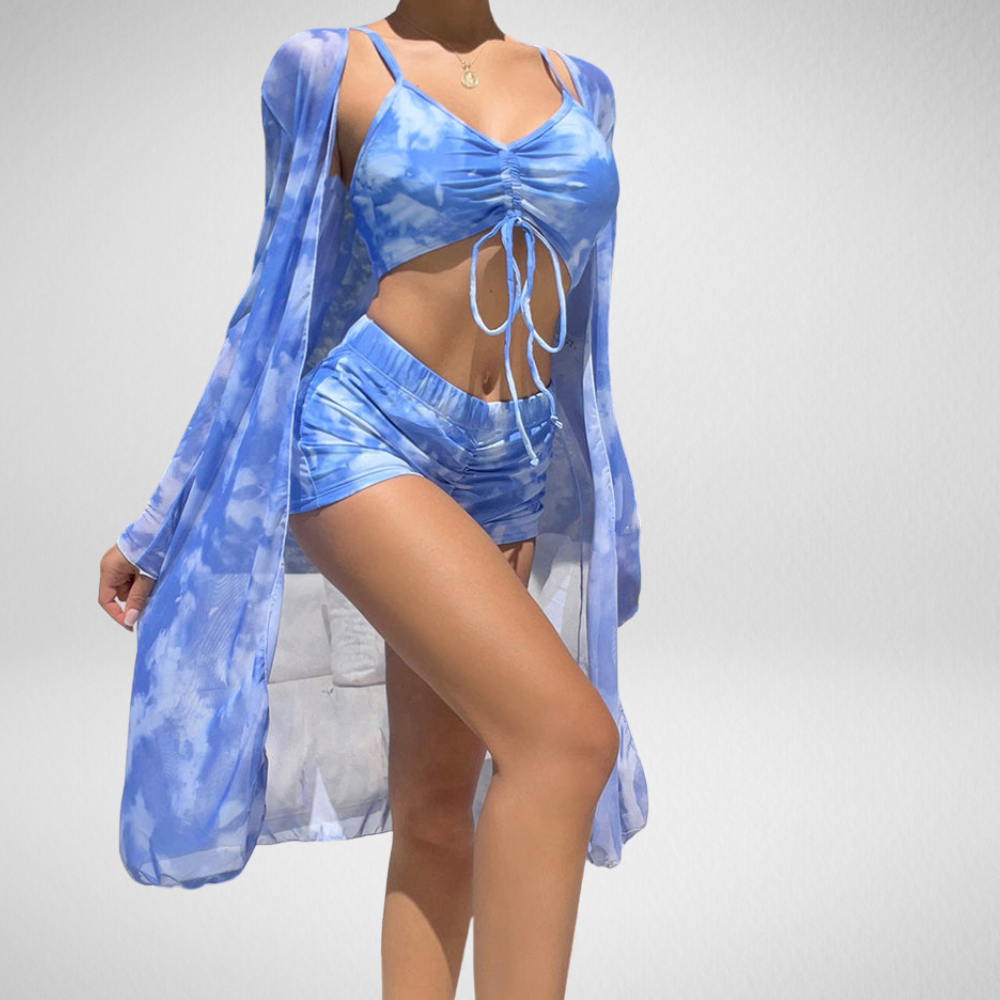 Fleurenlisa® | 3-Delige Bikini Set met Print
