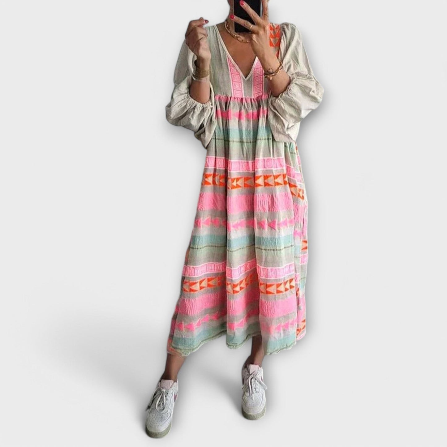 Hermine - Vibrant Losse Jurk