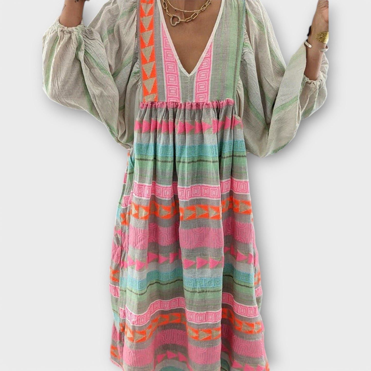 Hermine - Vibrant Losse Jurk