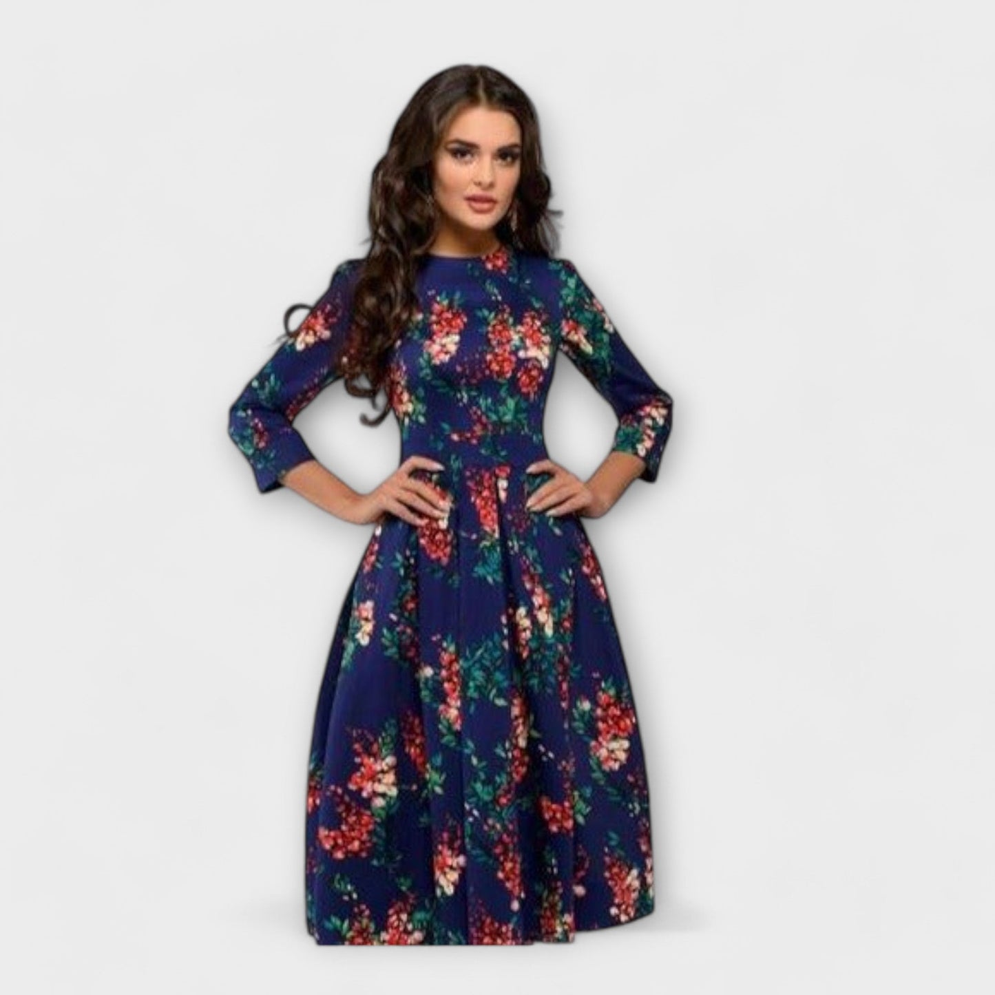 Elegante knielange jurk