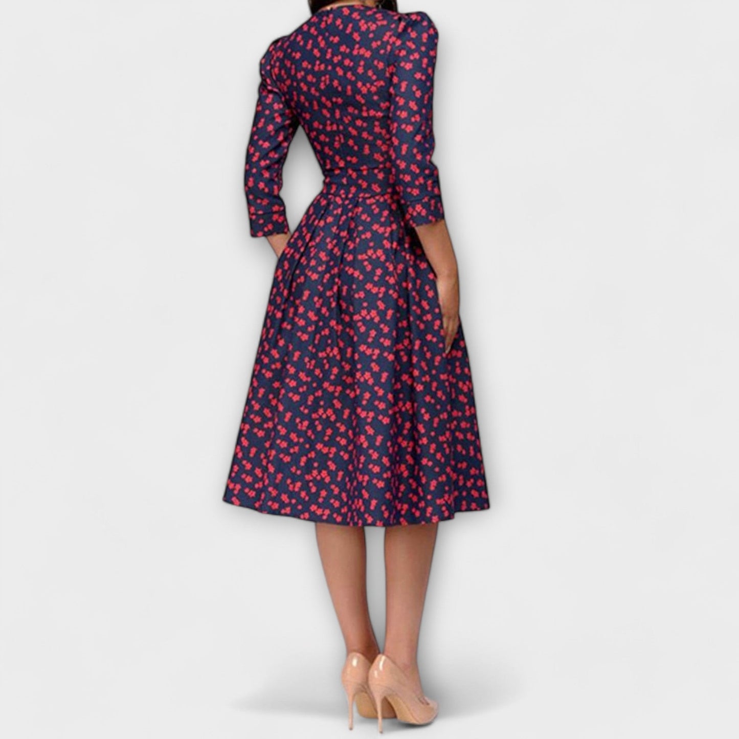 Elegante knielange jurk