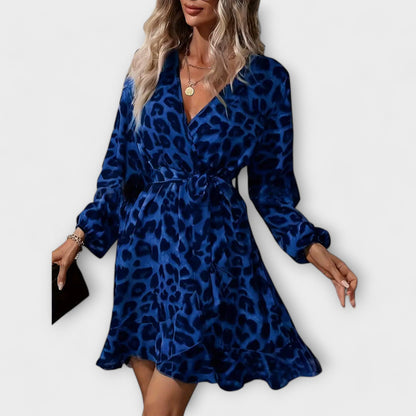 Stijlvolle jurk met luipaardprint