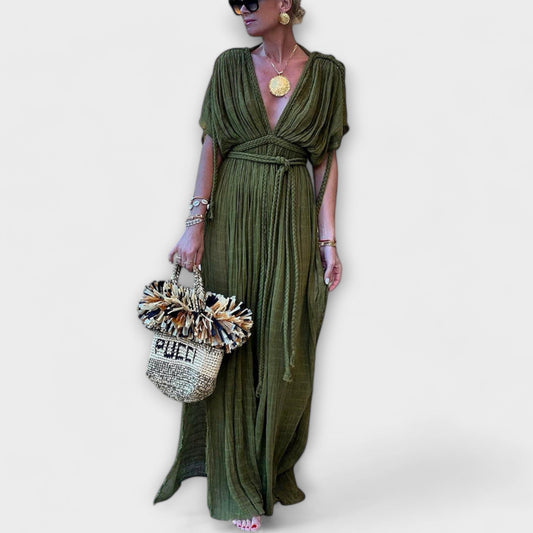 Griekse Stijl Kimono-Maxikleed