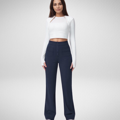Elsa | Trendy Hoge Taille Sculpt Broek