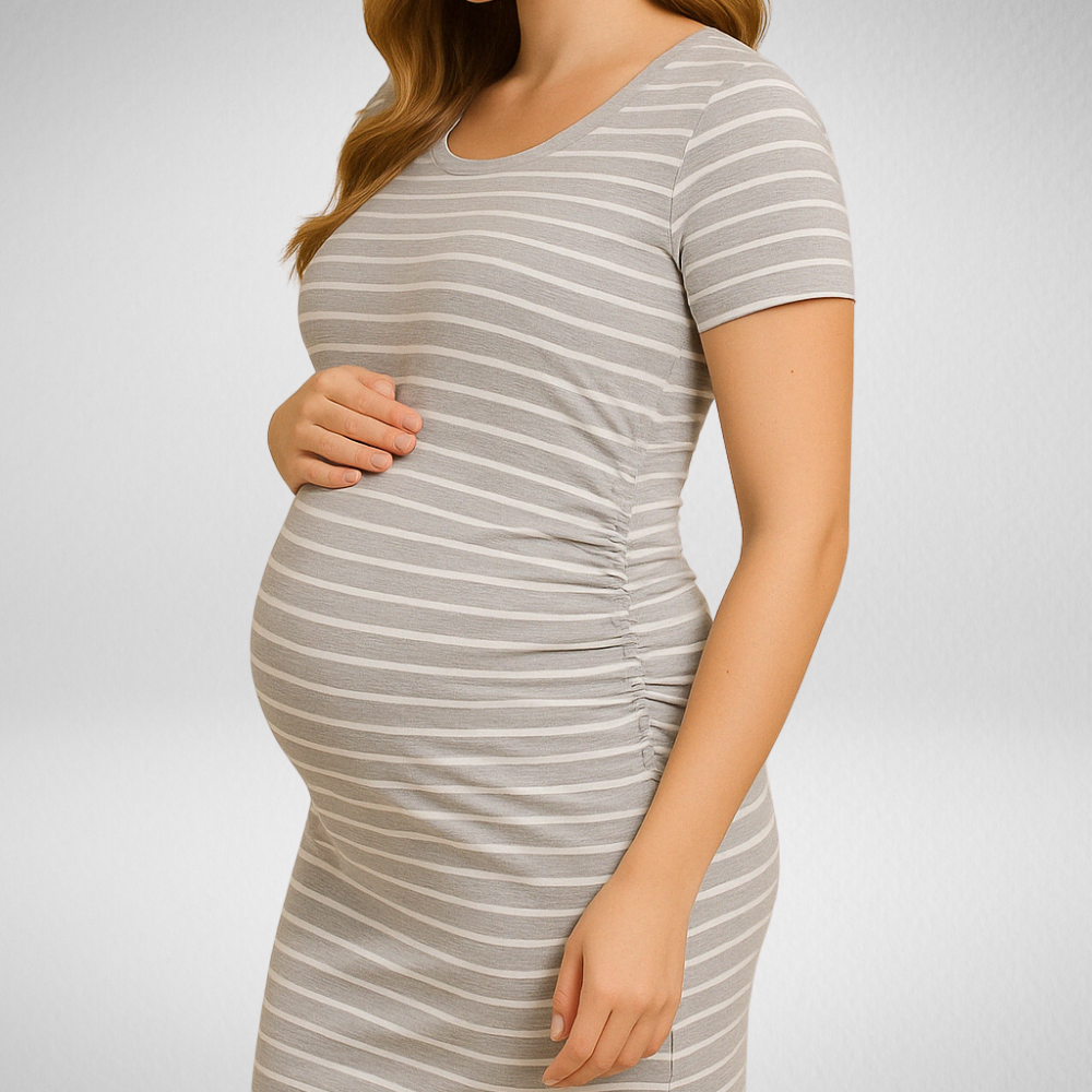 Grijs/Wit gestreept / XL