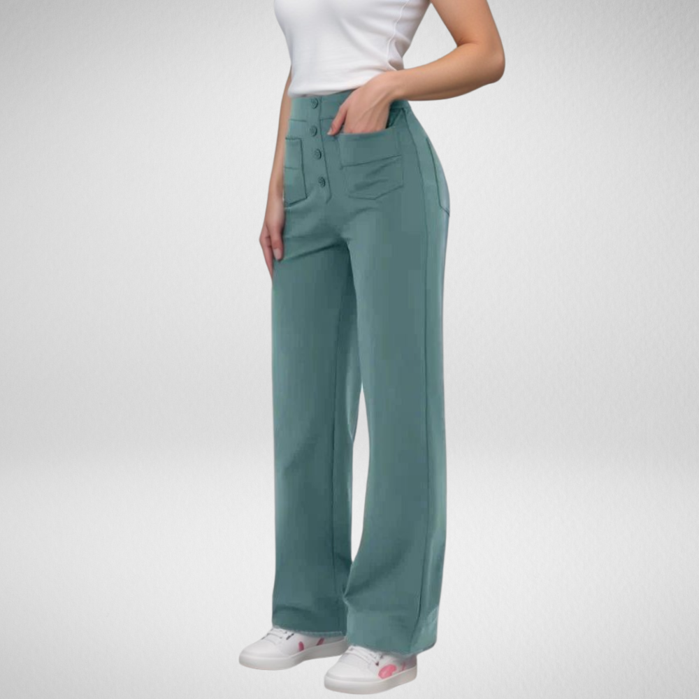 Elsa | Trendy Hoge Taille Sculpt Broek