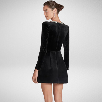 Fleur de Velours Lange Mouwen Jurk