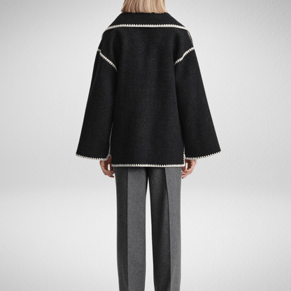 Maeve Elegante Scarf Coat