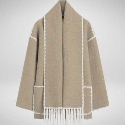Maeve Elegante Scarf Coat