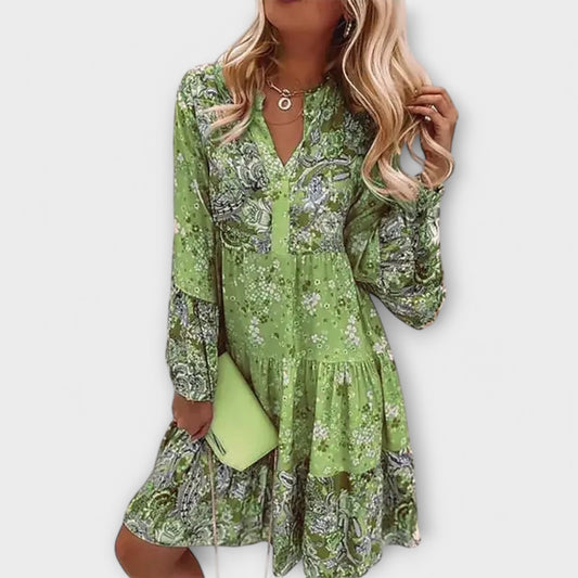 Valer - Zomer Boho A-Lijn Jurk
