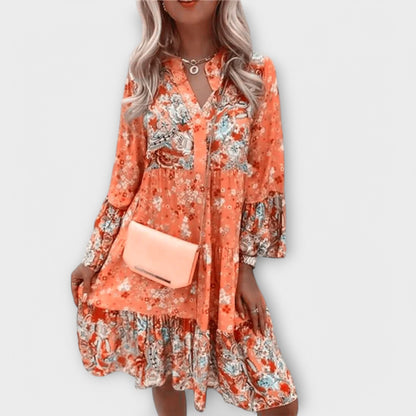 Valer - Zomer Boho A-Lijn Jurk