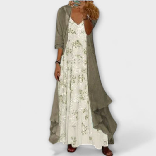 Elegante groene jurk