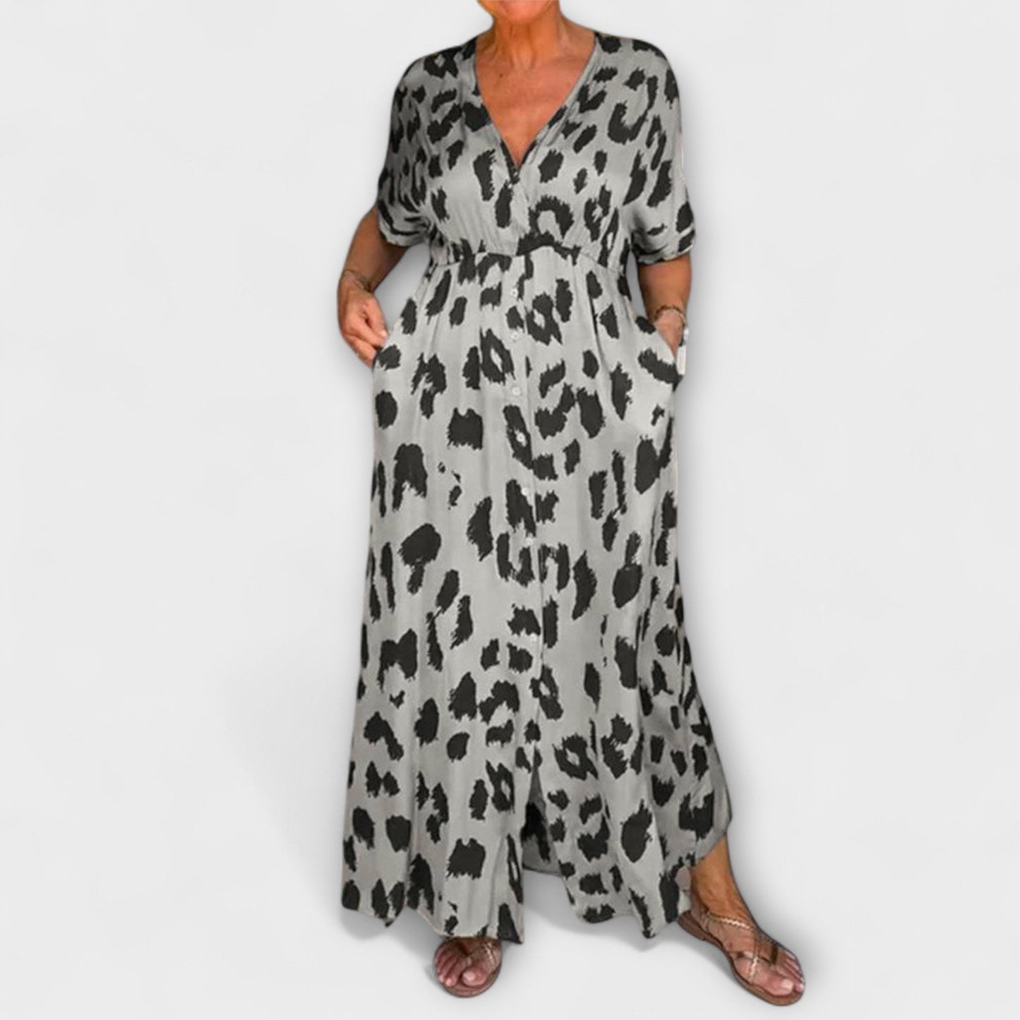 Sanne - Lichtgewicht casual zomerjurk voor zonnige dagen