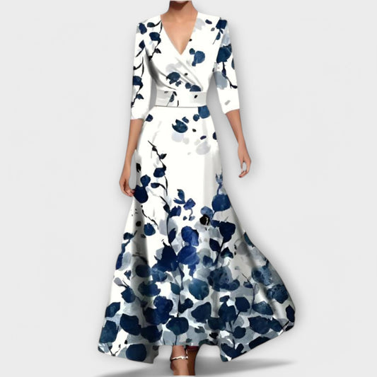 Charlotte - Elegante Mouwen Design Damesjurk